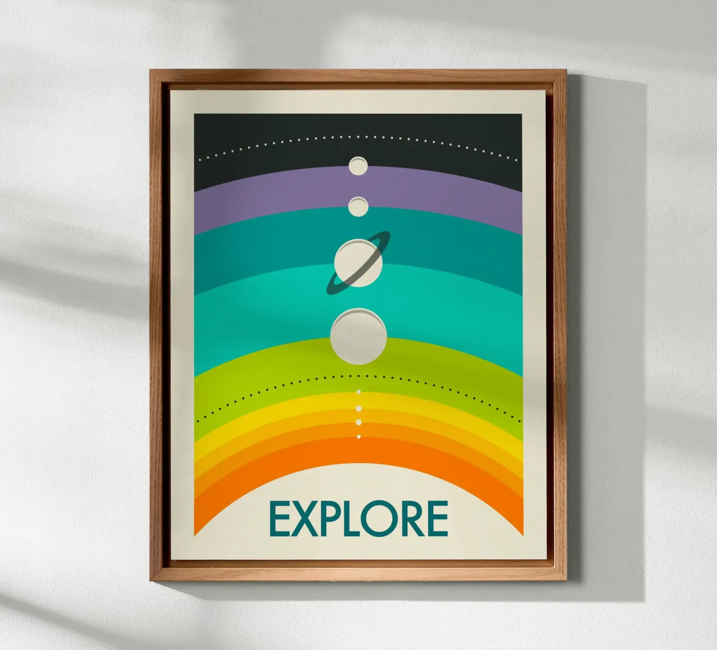 Solar system forex plate by Jazzberry Blue