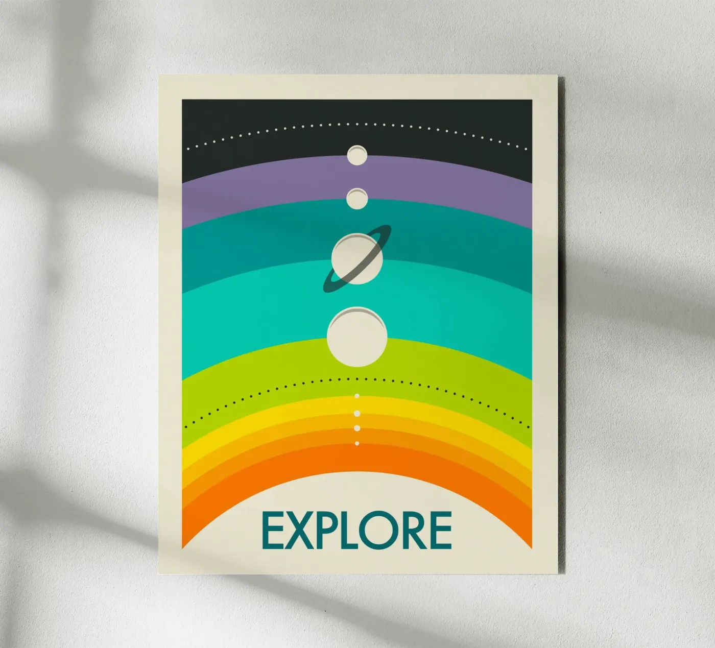 Solar system forex plate by Jazzberry Blue