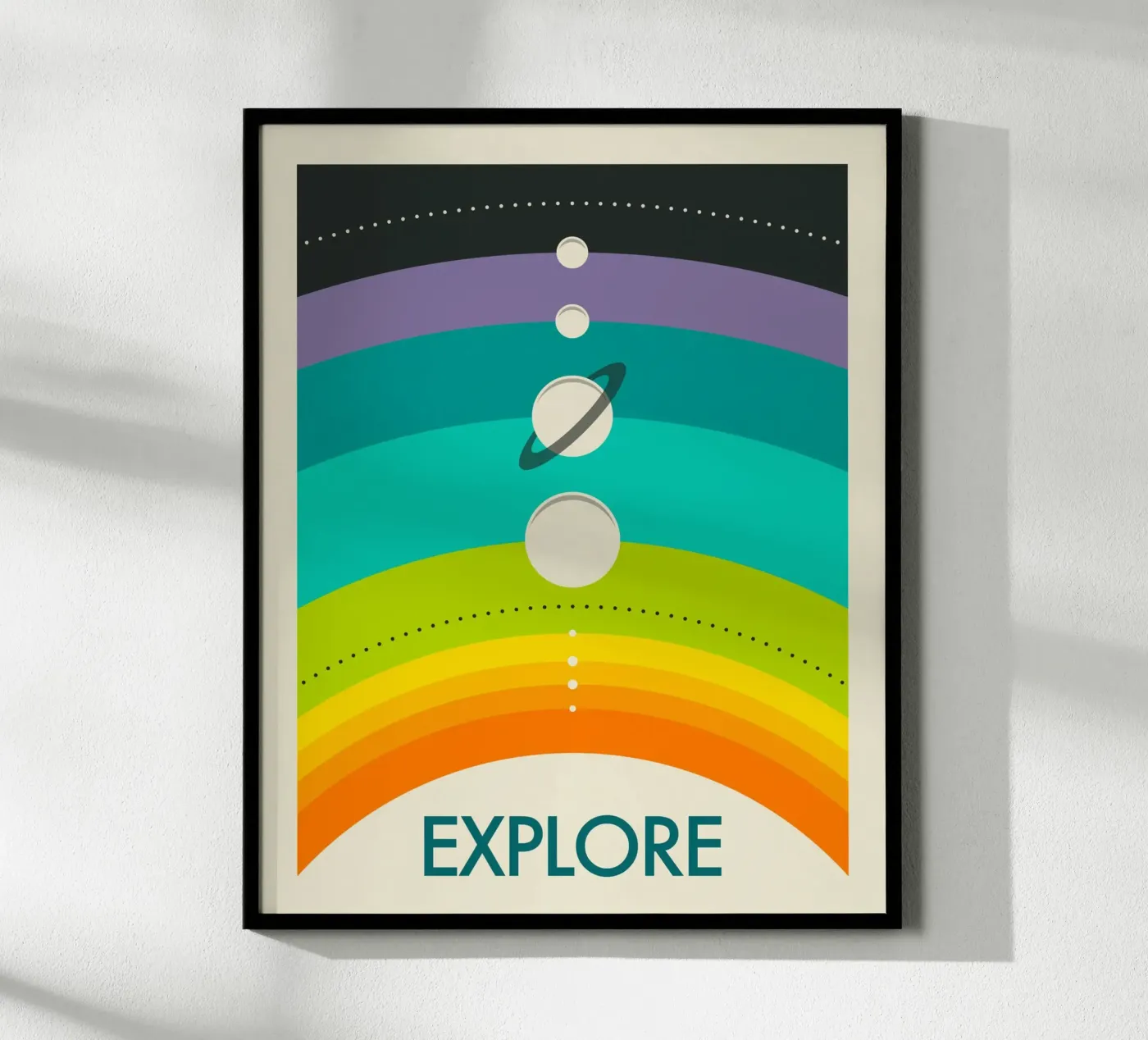 Solar System Poster von Jazzberry Blue