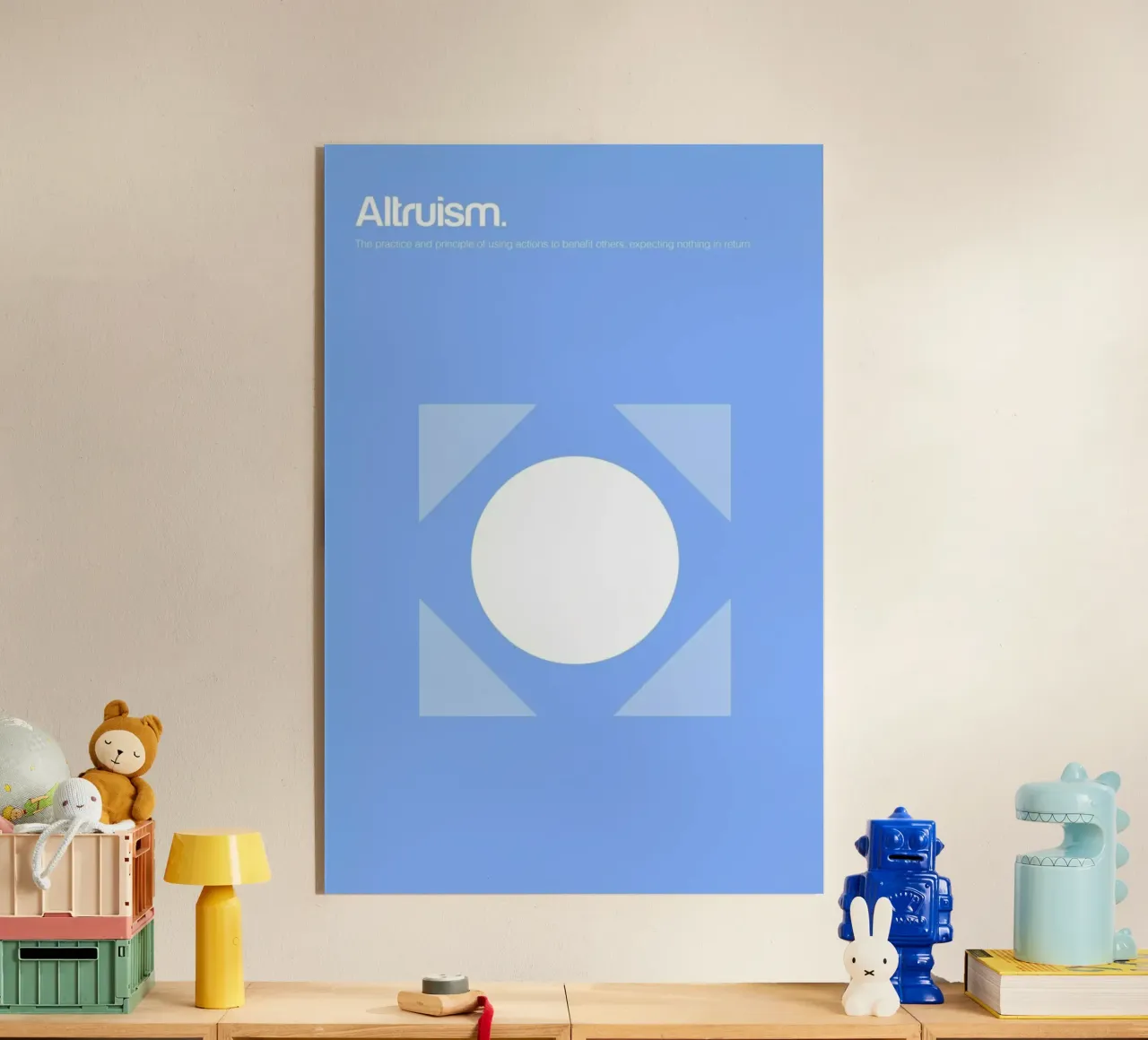 Altruism plexiglass da Genís Carreras