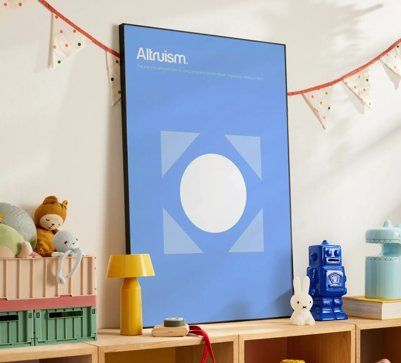Altruism alluminio dibond da Genís Carreras