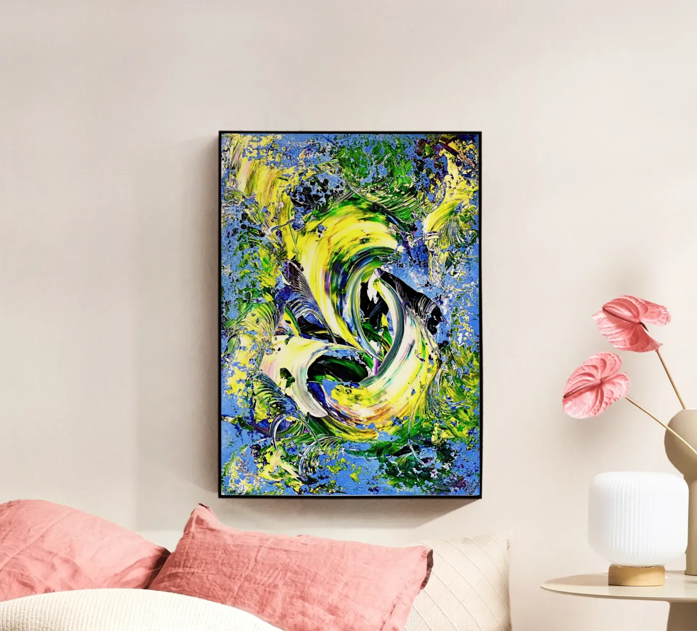 IDEAL GIFT 62 plexiglass da Thierry Vobmann Abstract painting