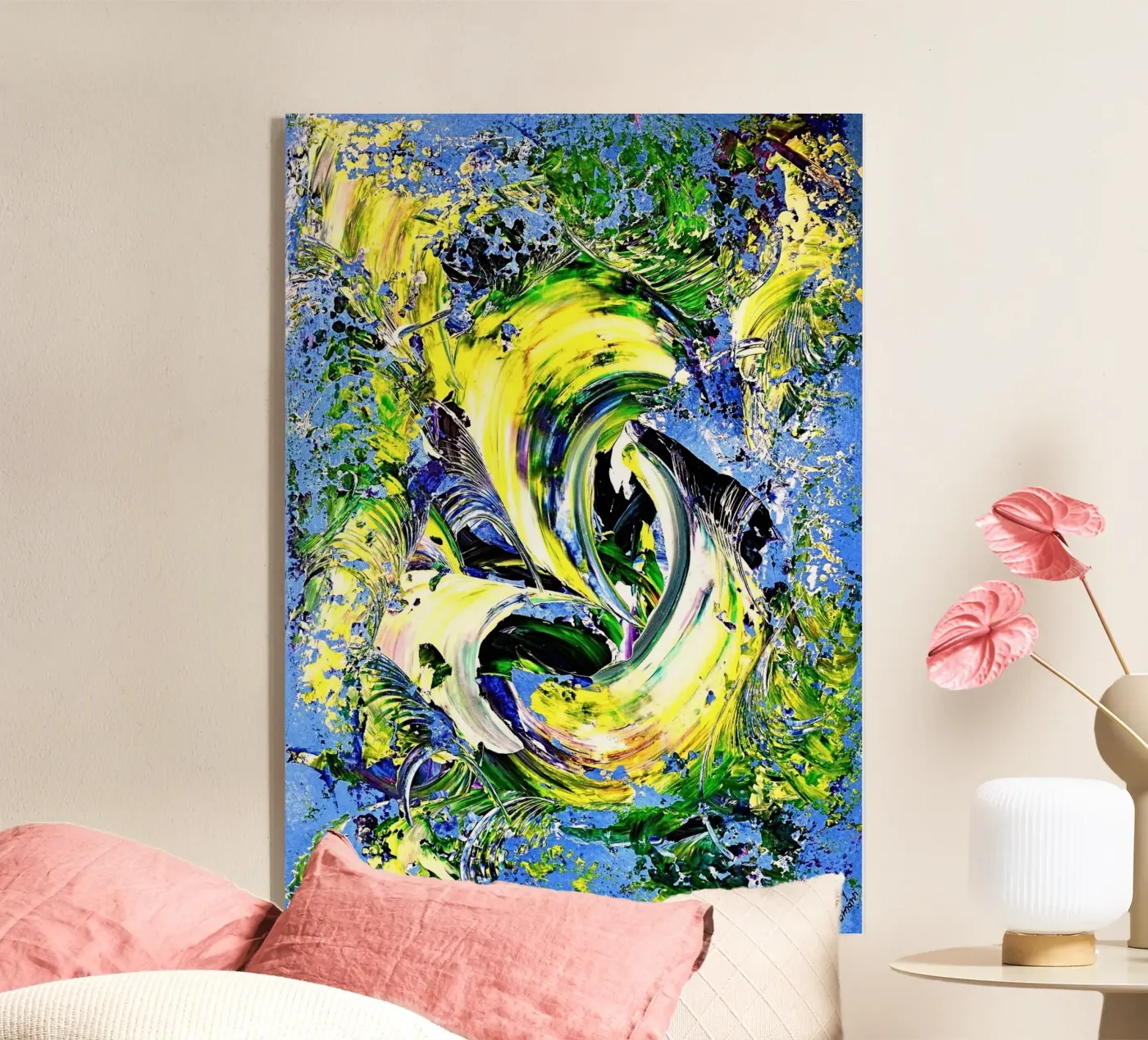 IDEAL GIFT 62 plexiglass da Thierry Vobmann Abstract painting
