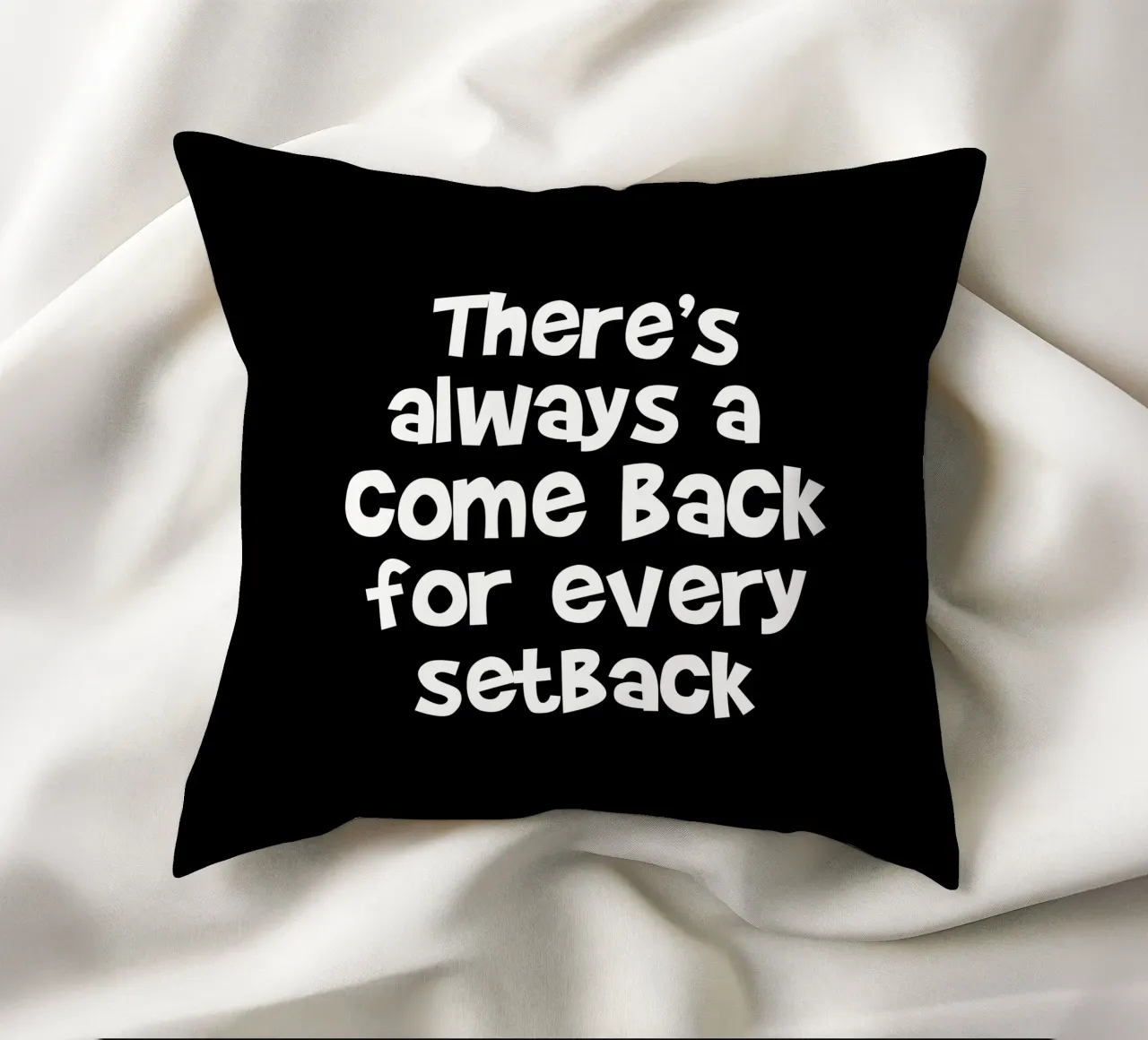 There's always a come back for every set back cuscino da happieeagle