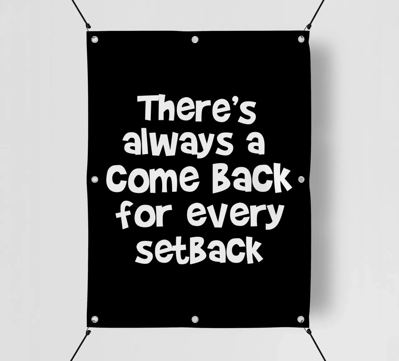 There's always a come back for every set back telo in pvc da happieeagle