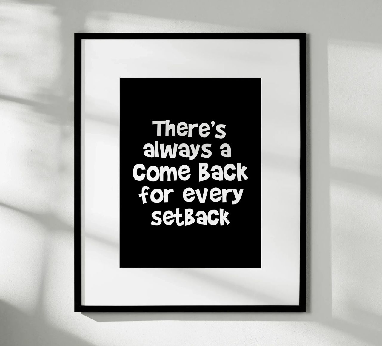 There's always a come back for every set back carta hahnemühle da happieeagle