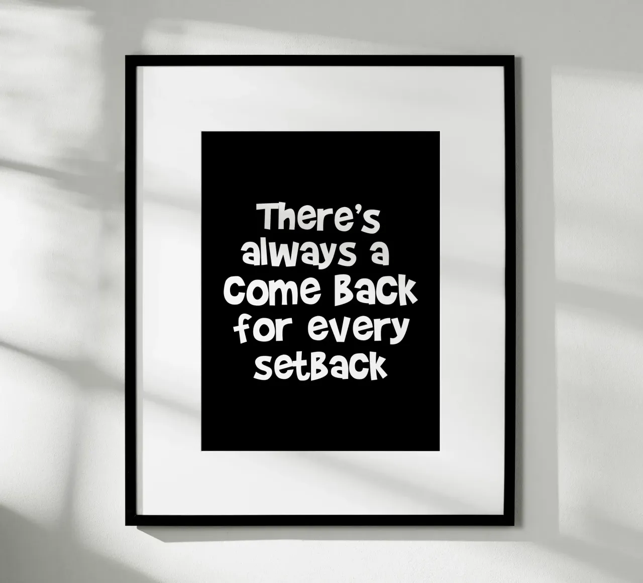 There's always a come back for every set back carta hahnemühle da happieeagle