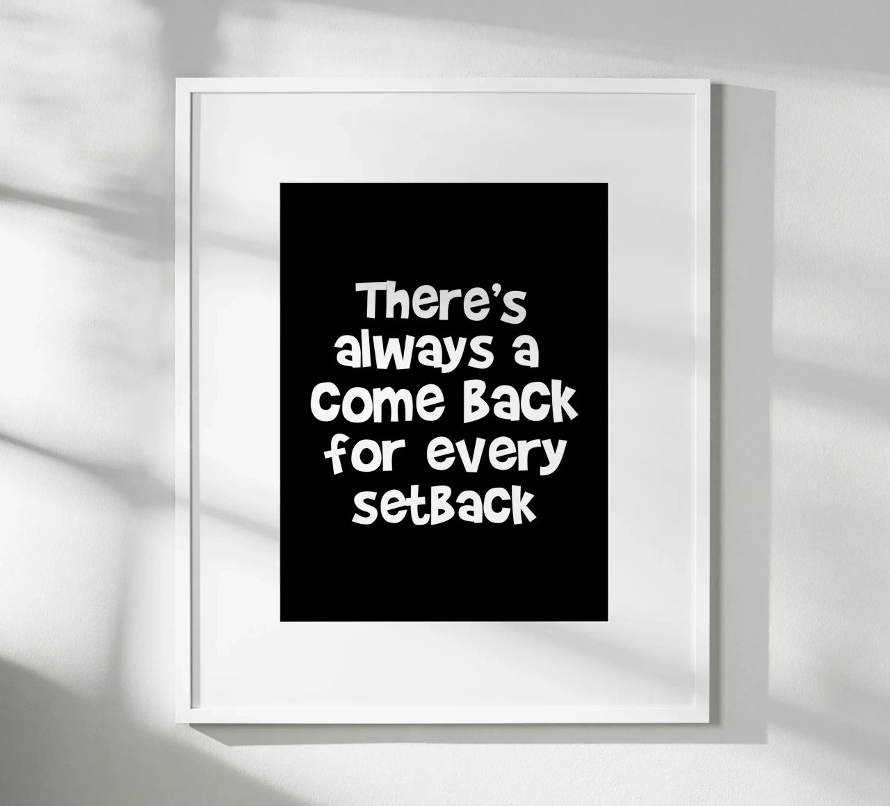 There's always a come back for every set back carta hahnemühle da happieeagle