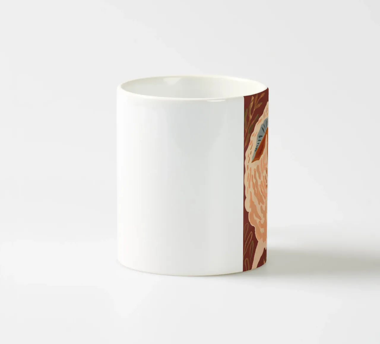 Ariete rustico astratto tazza in ceramica da ThingDesign