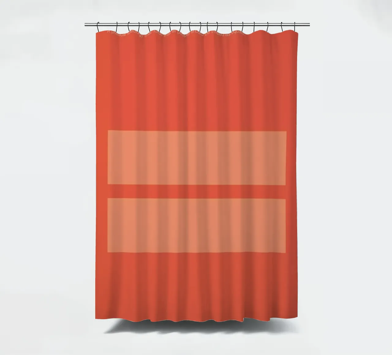 Egalitarianism shower curtain by Genís Carreras