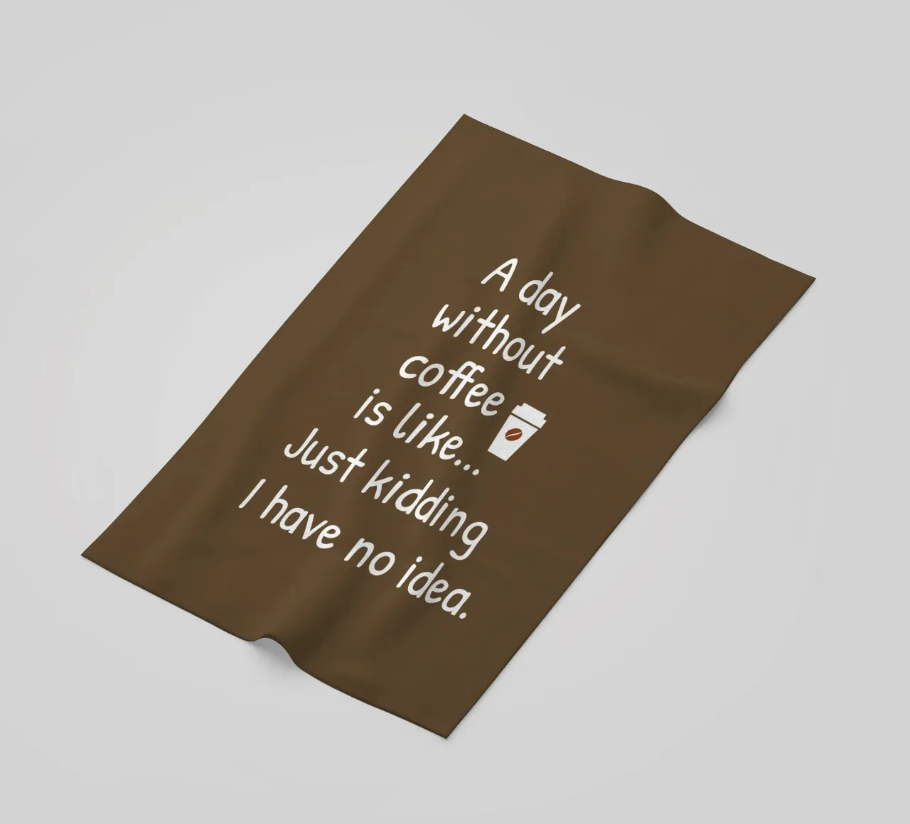 A day without coffee is like. Just kidding I have no idea telo mare da happieeagle