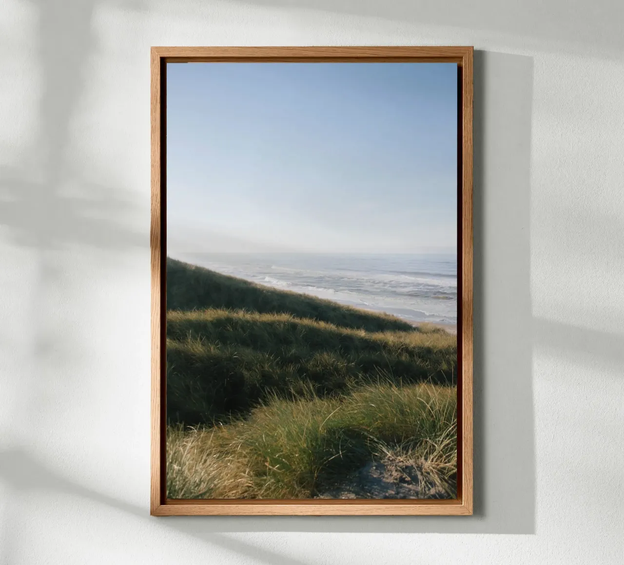 Morning Ocean View canvas by The Wild Creative Studio