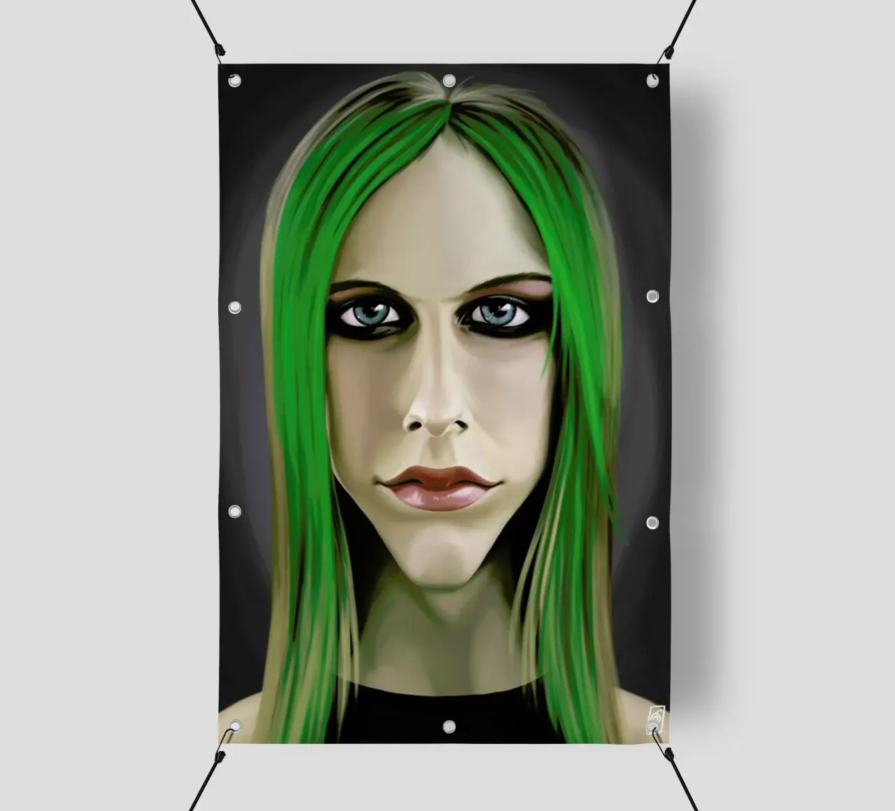 Avril Lavigne telo in pvc da Rob Art | Illustration