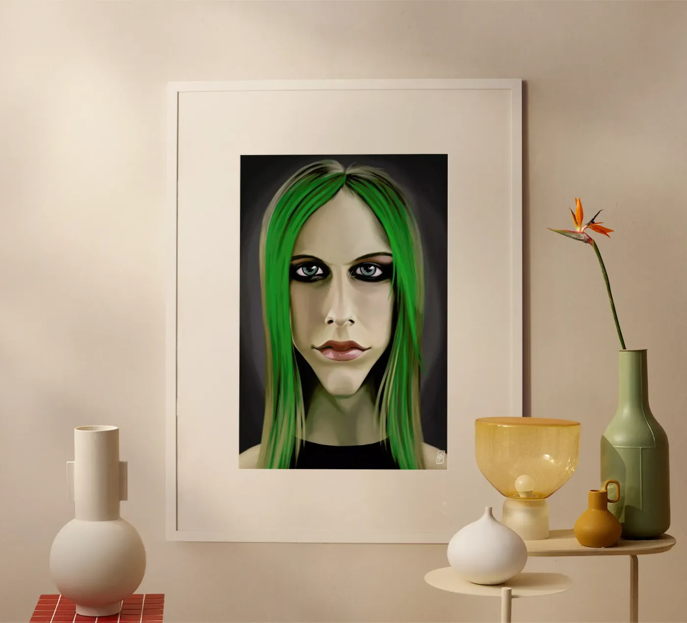 Avril Lavigne poster da Rob Art | Illustration