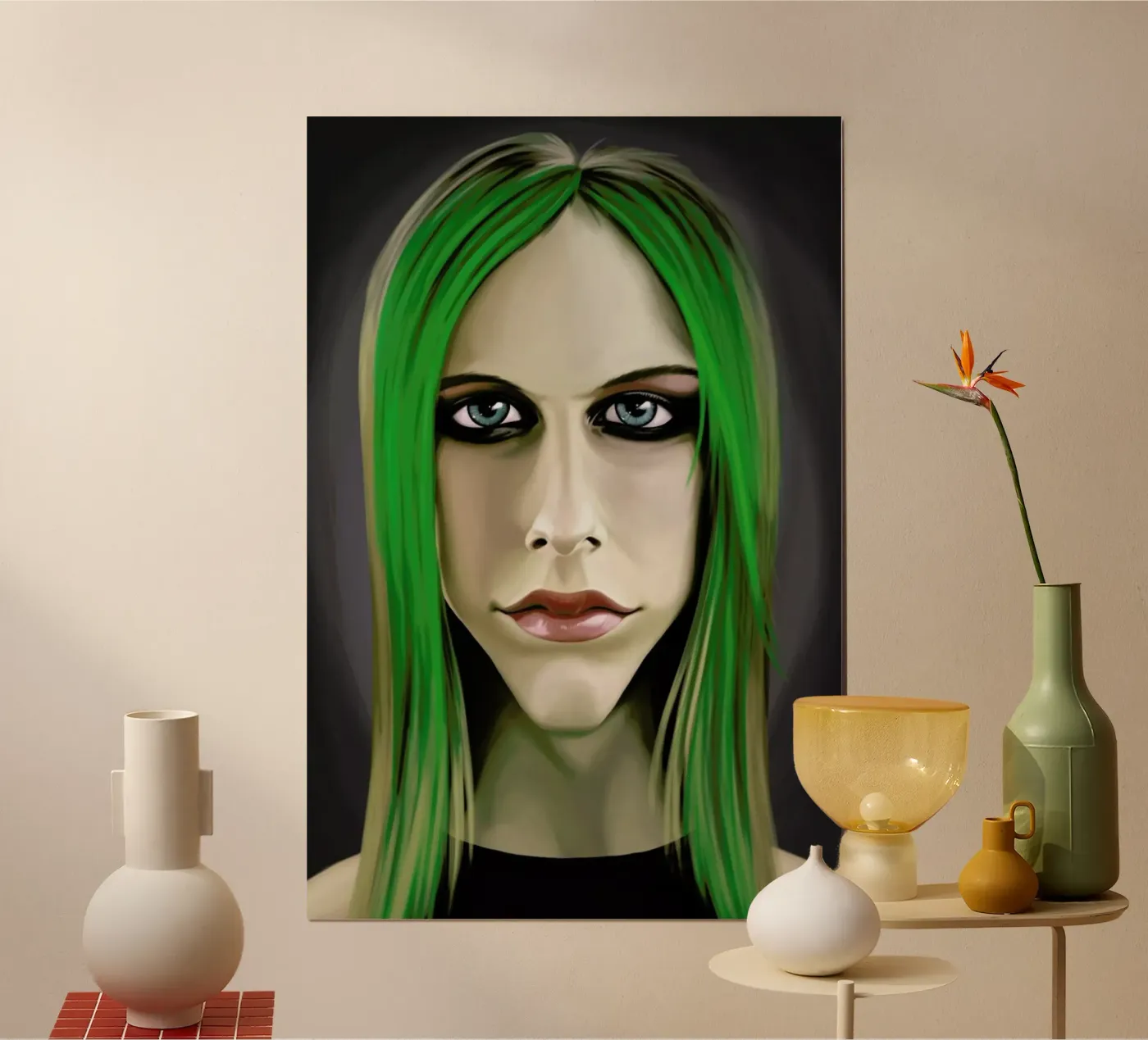 Avril Lavigne poster da Rob Art | Illustration
