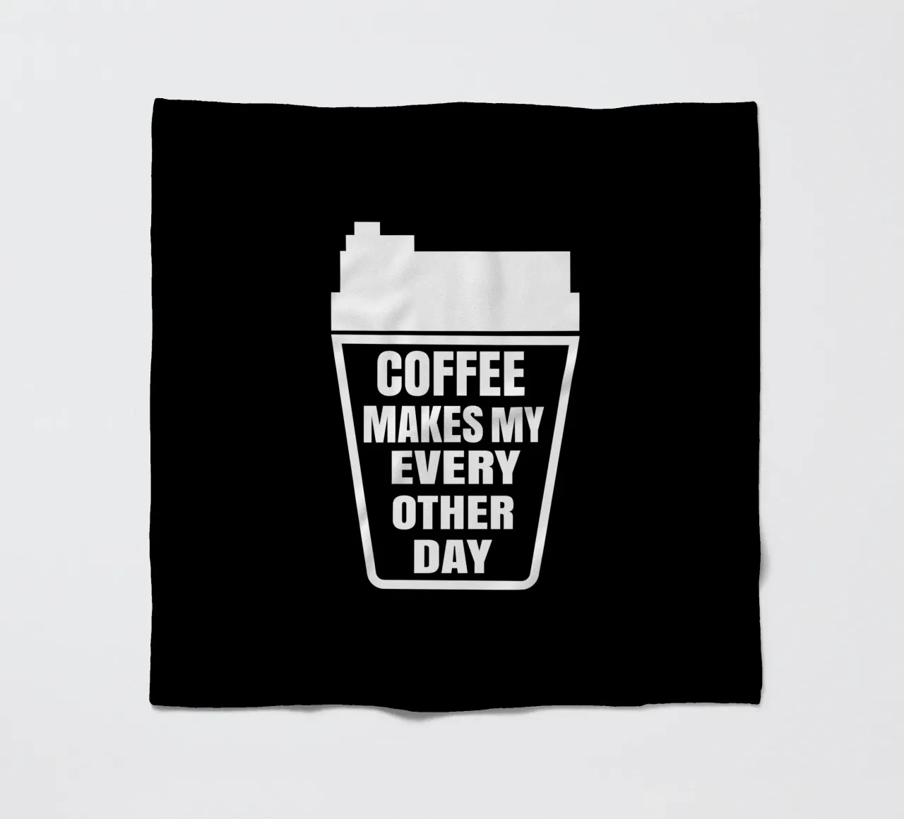 Coffee makes my every other day coperta in pile da happieeagle