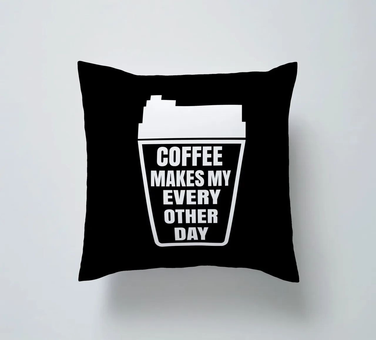 Coffee makes my every other day cuscino da happieeagle
