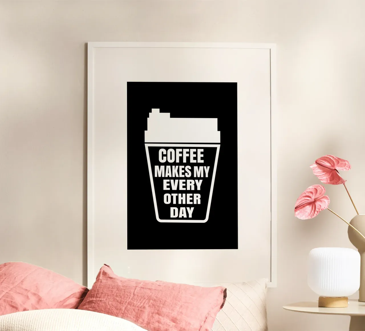 Coffee makes my every other day carta hahnemühle da happieeagle