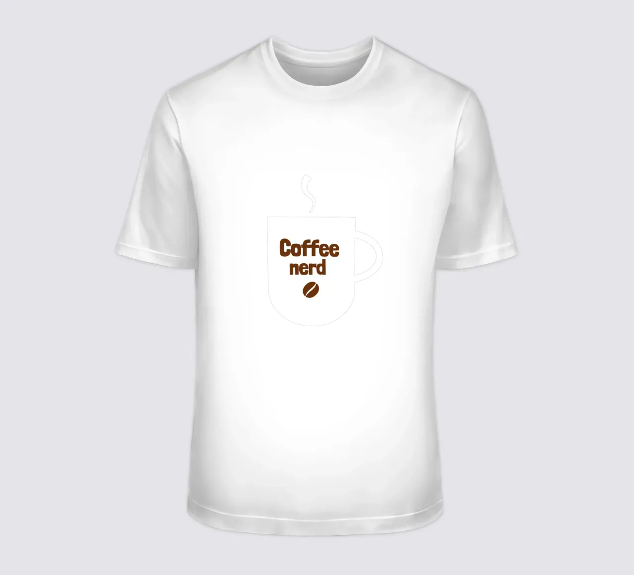 Coffee nerd camiseta de happieeagle