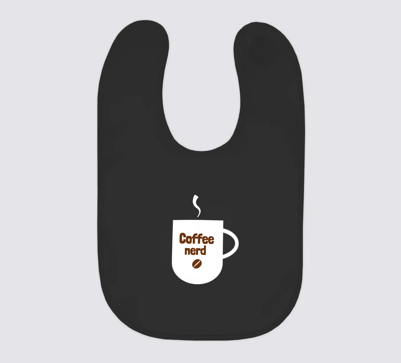 Coffee nerd Babylätzchen von happieeagle
