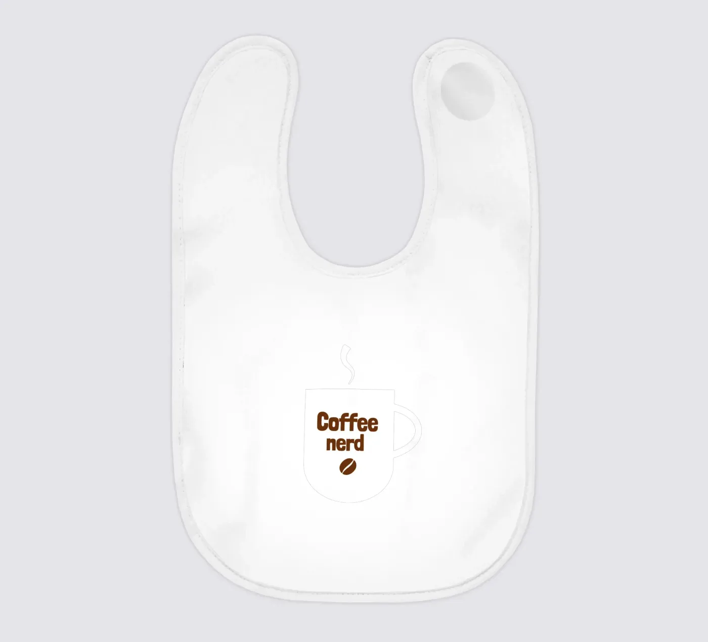 Coffee nerd bavaglino da happieeagle