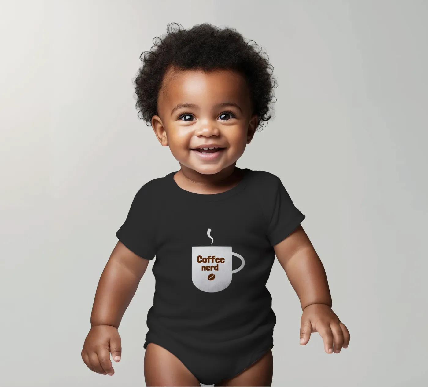 Coffee nerd body bébé de happieeagle