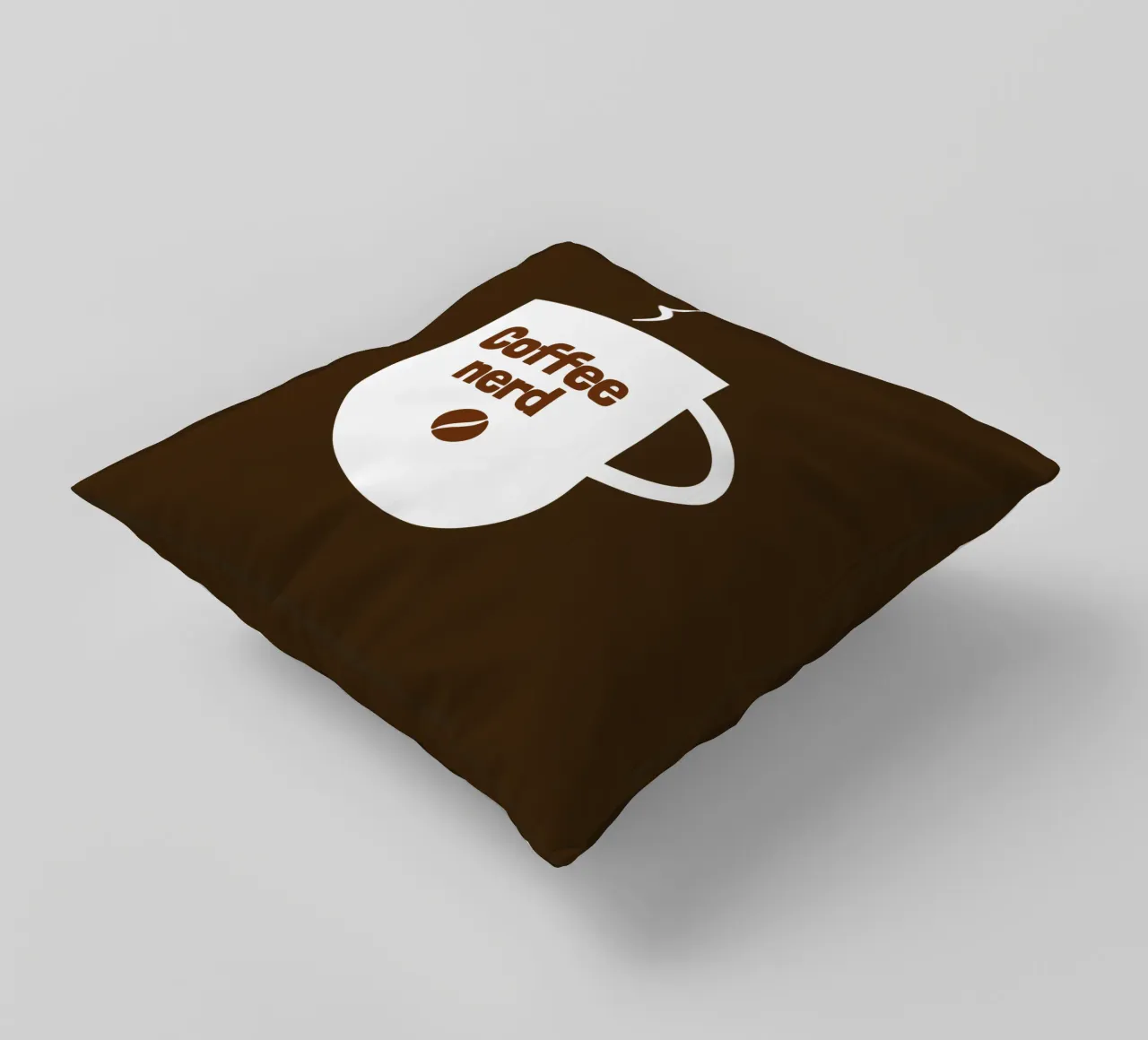 Coffee nerd cuscino da happieeagle