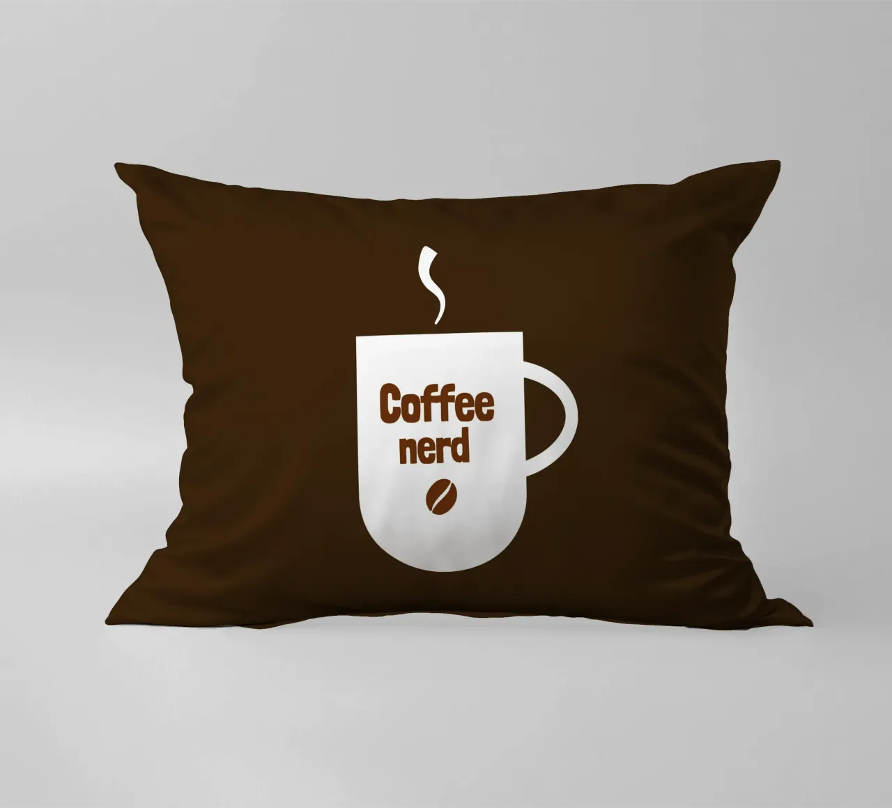 Coffee nerd cuscino da happieeagle