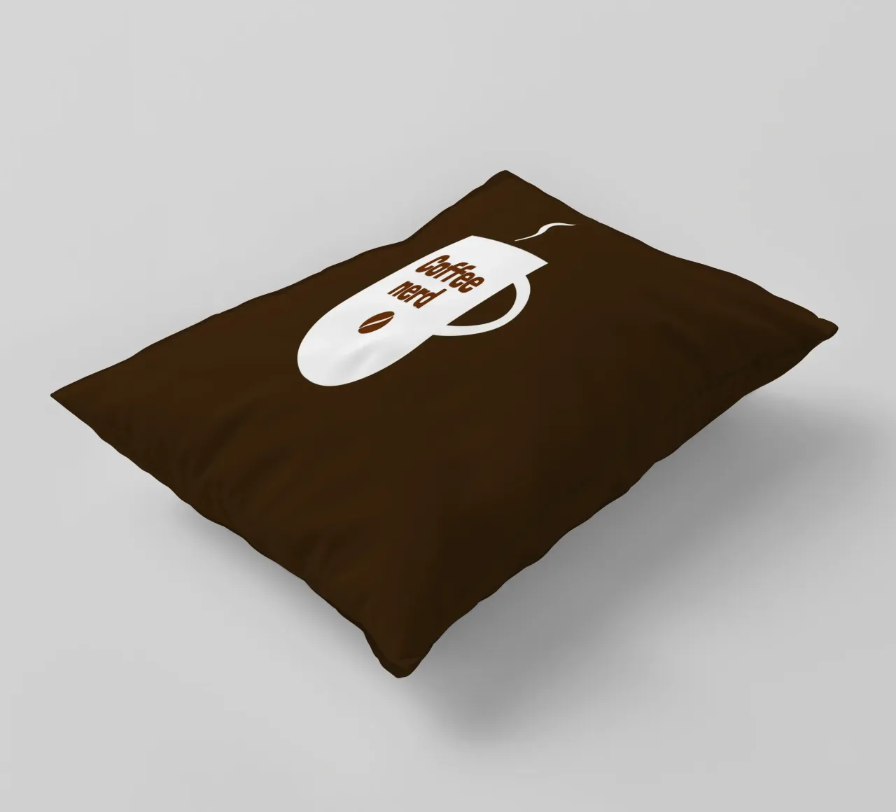 Coffee nerd cuscino da happieeagle