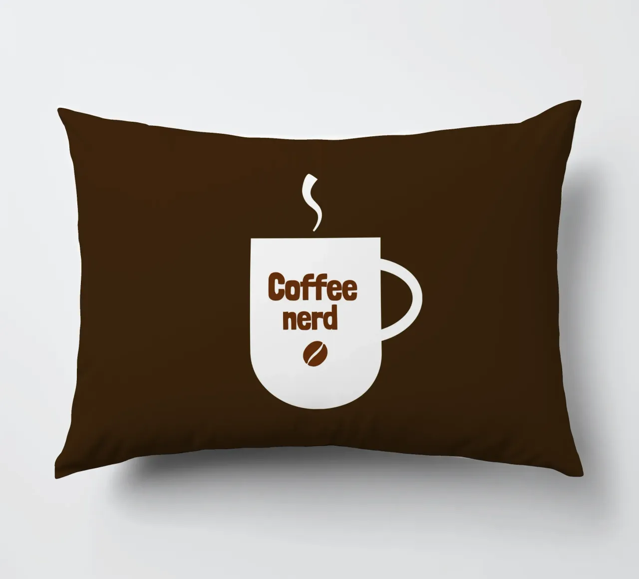 Coffee nerd cuscino da happieeagle