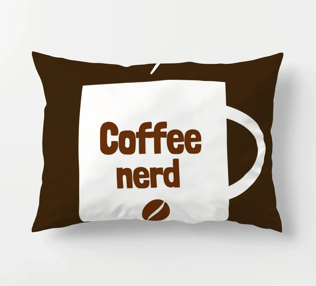 Coffee nerd cuscino da happieeagle