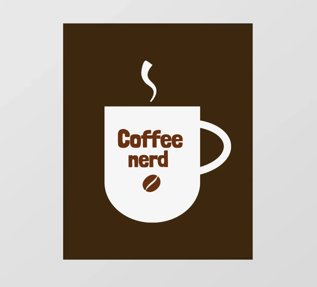 Coffee nerd pellicola backlit da happieeagle