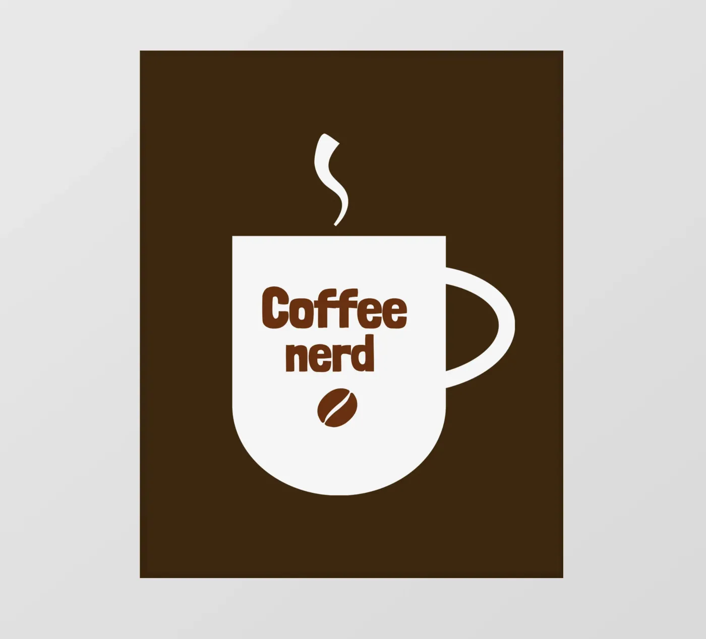 Coffee nerd fotobehang van happieeagle
