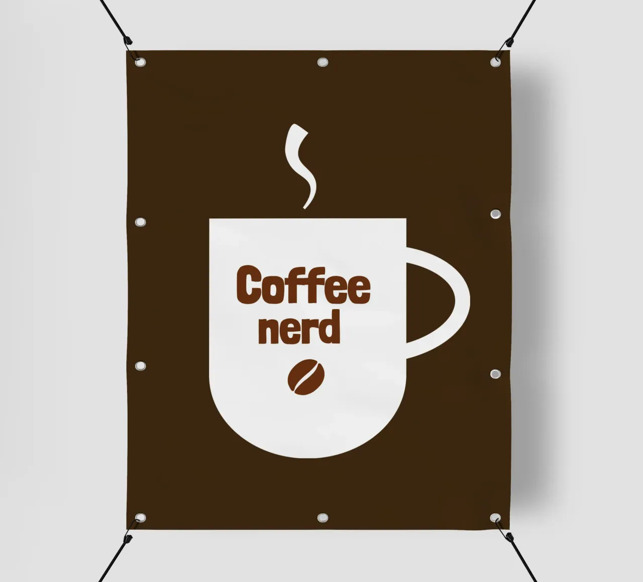 Coffee nerd telo in pvc da happieeagle