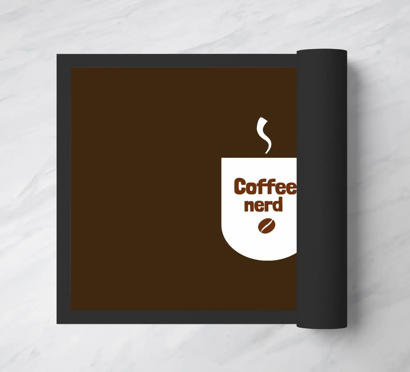 Coffee nerd Fußmatte von happieeagle