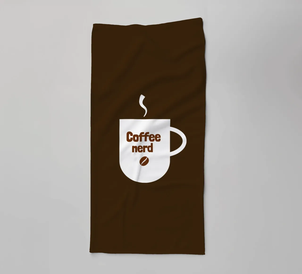 Coffee nerd asciugamano da bagno da happieeagle