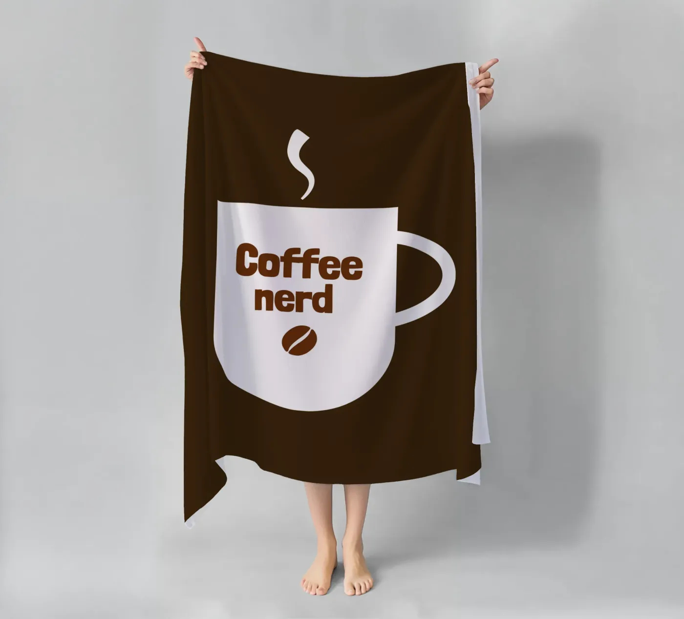 Coffee nerd telo mare da happieeagle