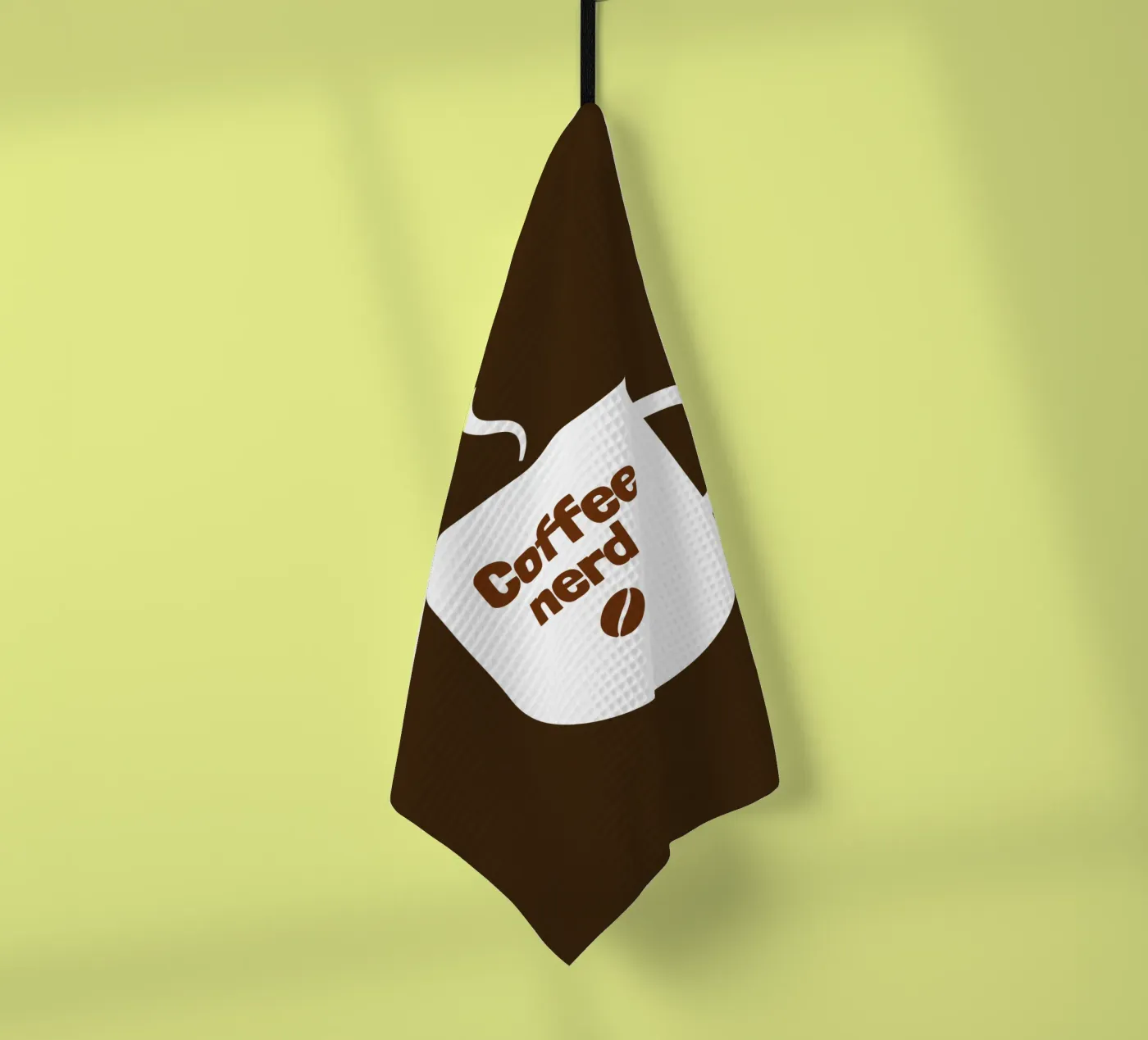 Coffee nerd Geschirrtuch von happieeagle