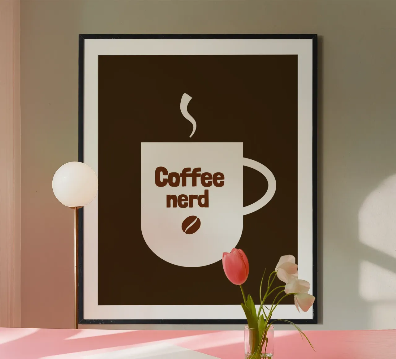 Coffee nerd poster da happieeagle