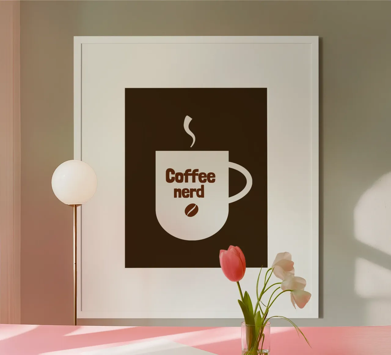 Coffee nerd poster da happieeagle