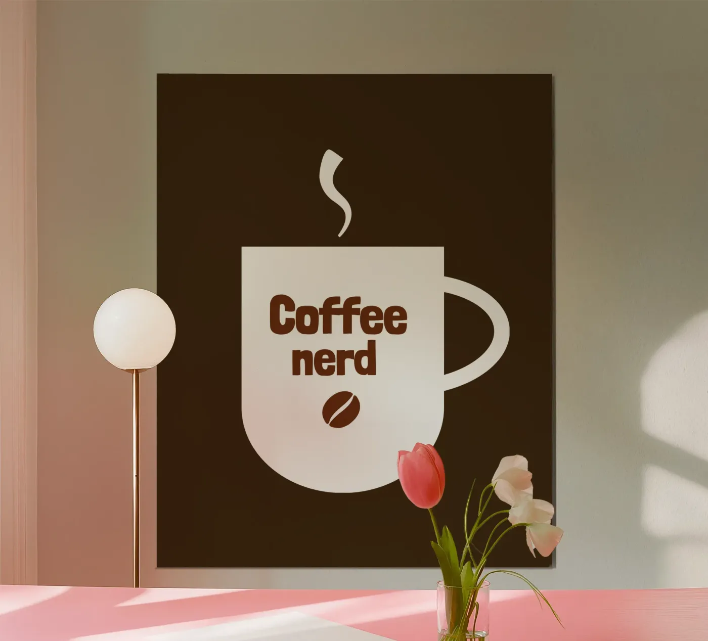Coffee nerd Poster von happieeagle