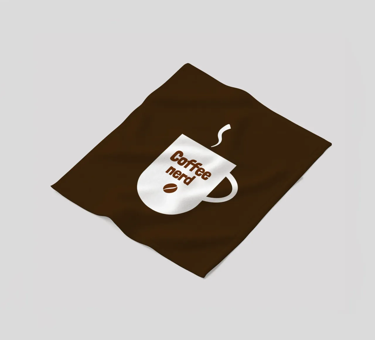 Coffee nerd manta de franela de happieeagle