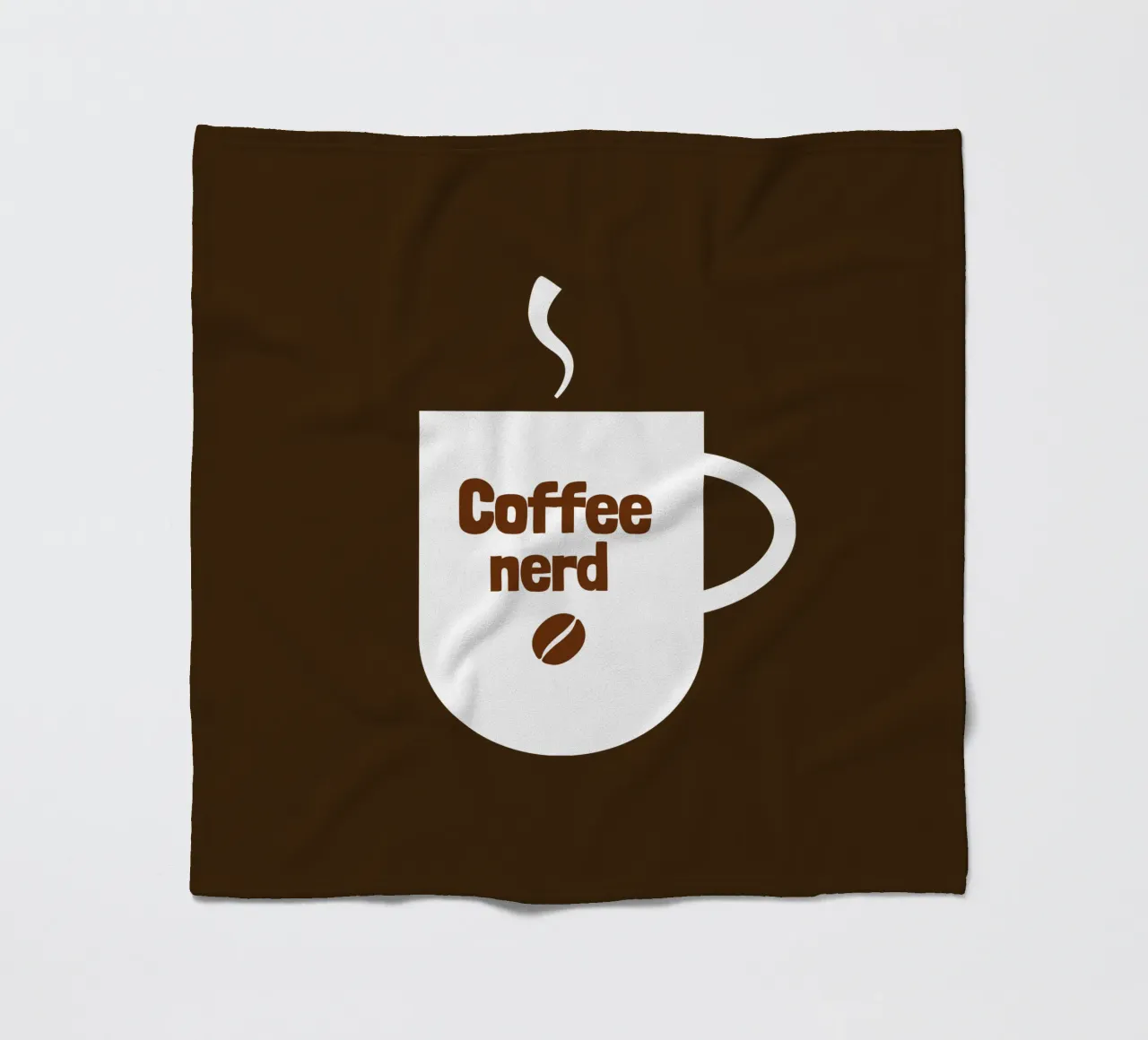 Coffee nerd manta de franela de happieeagle