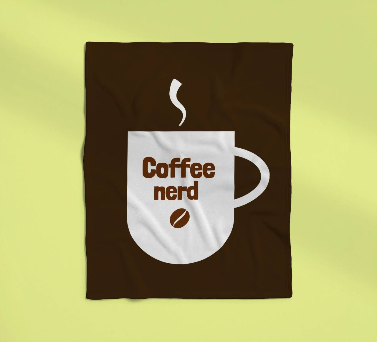 Coffee nerd coperta in pile da happieeagle