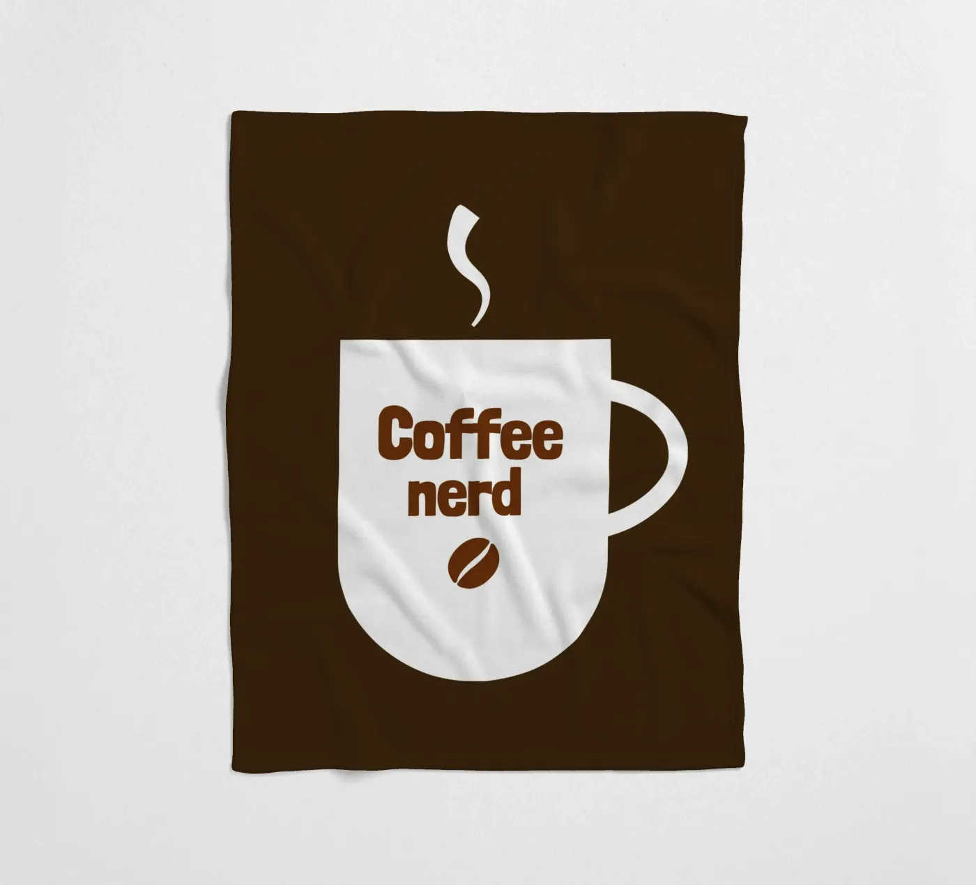 Coffee nerd fleecedeken van happieeagle