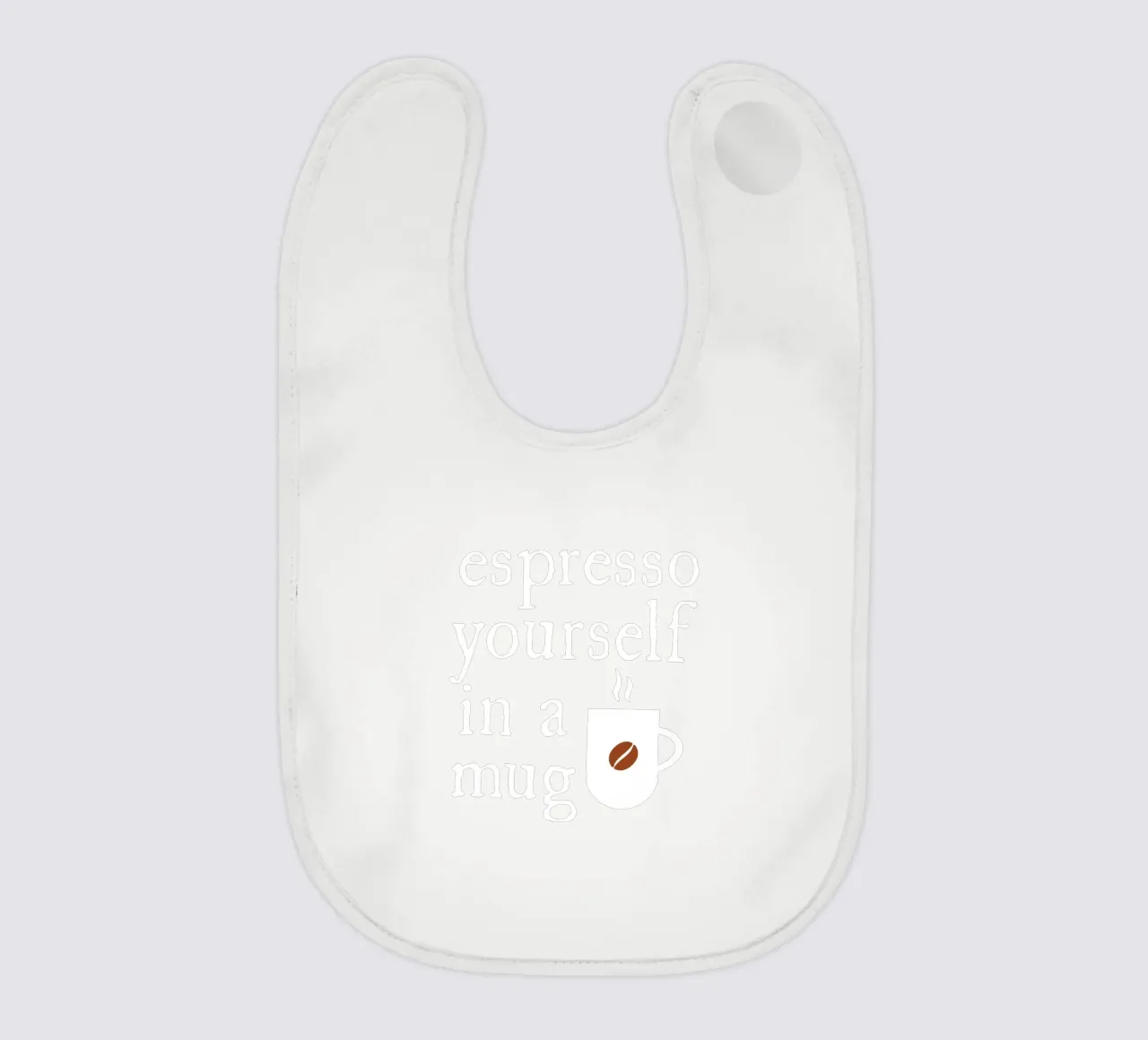 Espresso yourself in a mug bavaglino da happieeagle