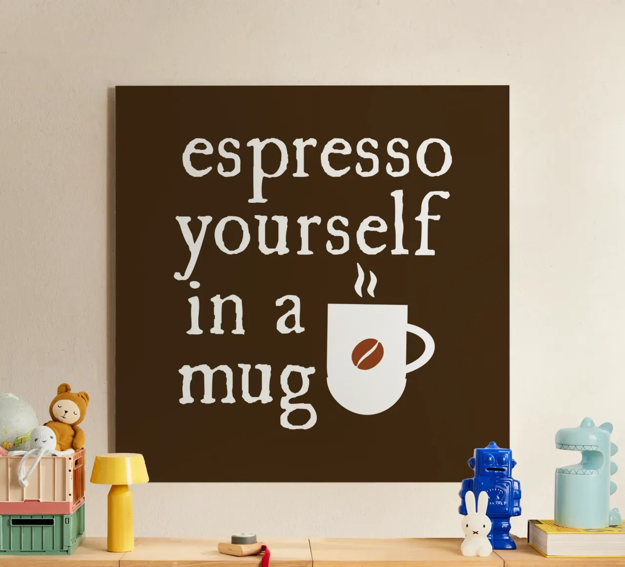 Espresso yourself in a mug plexiglass da happieeagle