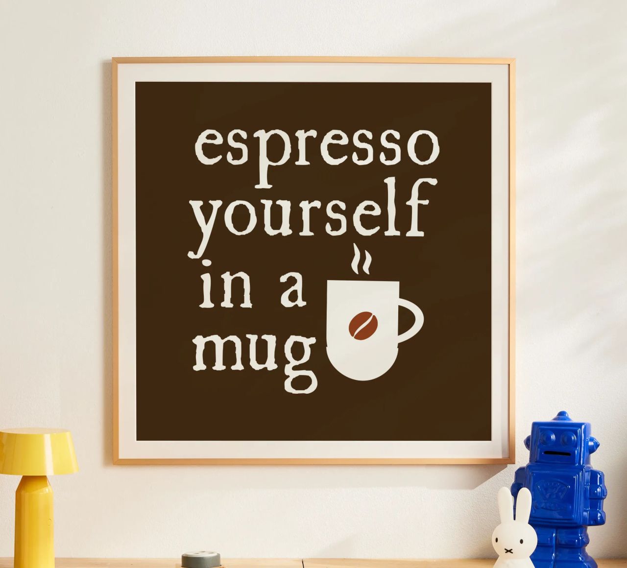 Espresso yourself in a mug Hahnemühle von happieeagle