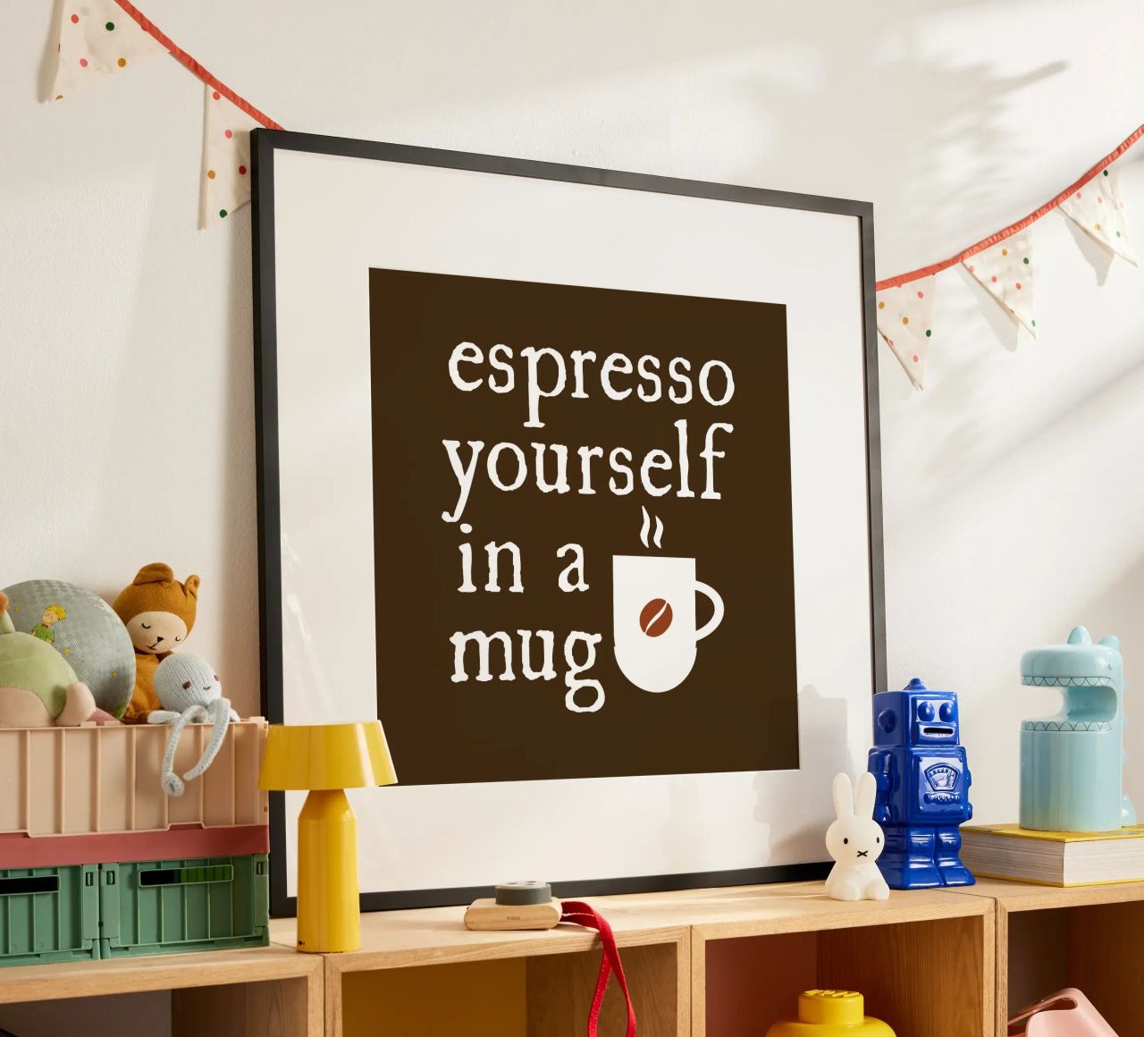 Espresso yourself in a mug Hahnemühle von happieeagle