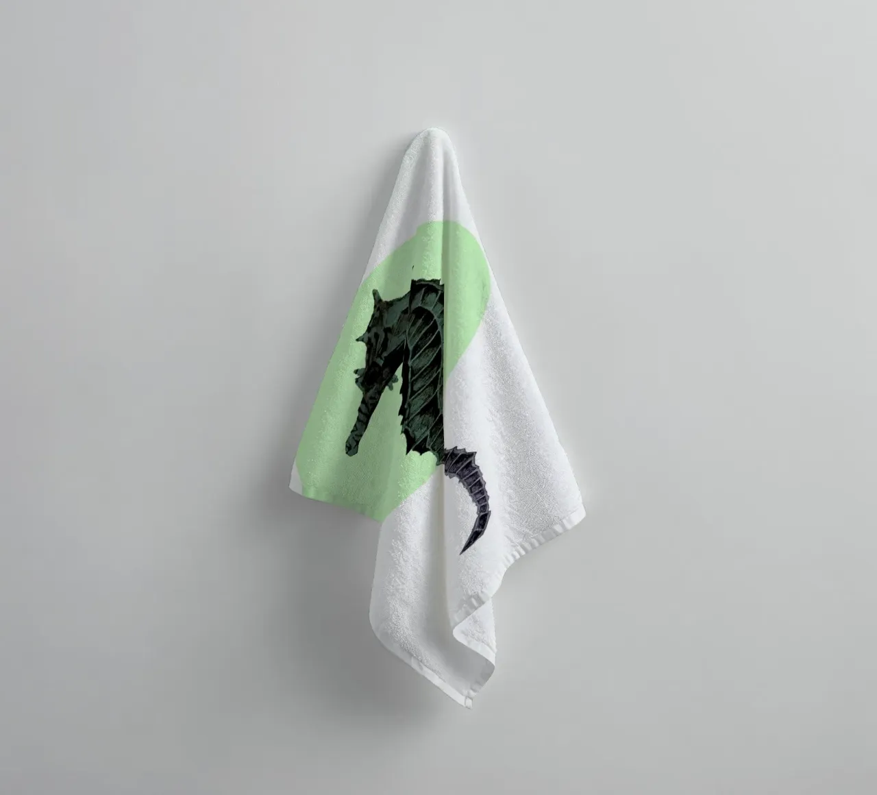 Seahorse asciugamano da bagno da Morgan Kendall